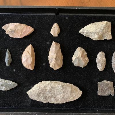 ARROWHEADS AND TOOLS