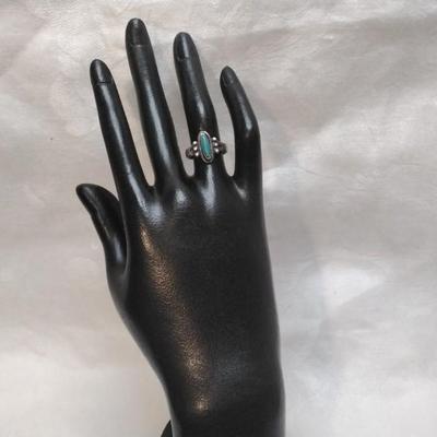 Vintage Turquoise 925 Ring Size 6