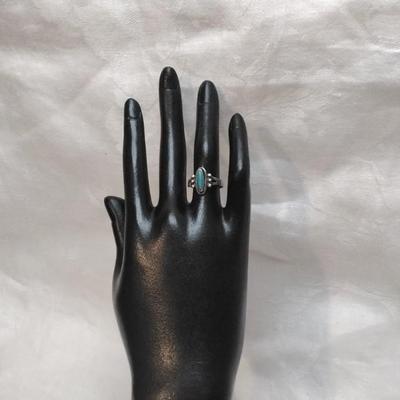 Vintage Turquoise 925 Ring Size 6