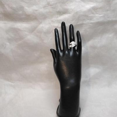 Siamese Bypass  925 Ring Size 7 Circa 1940s
