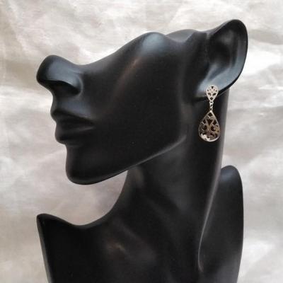 Vintage Filigree  925 Earrings