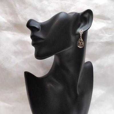 Vintage Filigree  925 Earrings