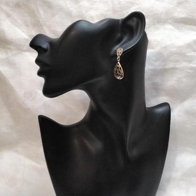 Vintage Filigree  925 Earrings