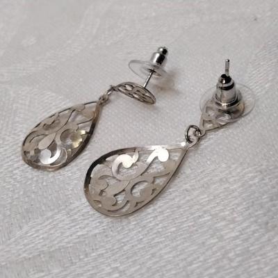 Vintage Filigree  925 Earrings