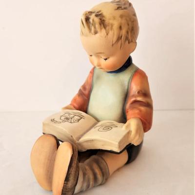 Lot #35  Hummel Male "BookWorm" Bookend