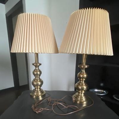 Vintage Brass Lamps
