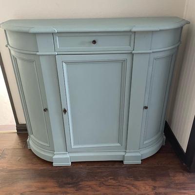 Vintage Wood painted credenza
