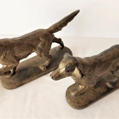Lot #40  Pair of Vintage Pointer Dog Bookends