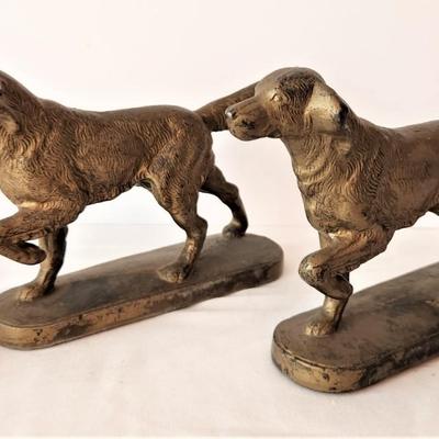 Lot #40  Pair of Vintage Pointer Dog Bookends