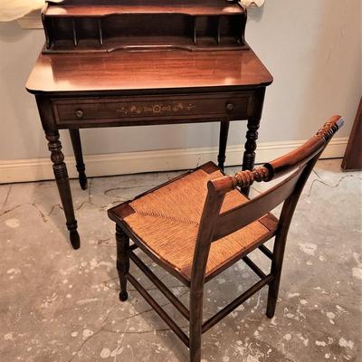 Lot #48  Dixie Furniture Company Ladies' Desk with Chair
