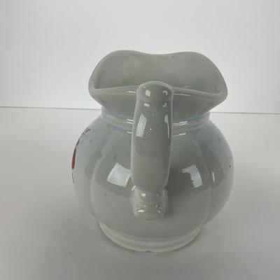 -41- POTTERY | McCoy 7528 USA Strawberry Pitcher & Bowl