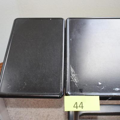 Black antique Typing stand