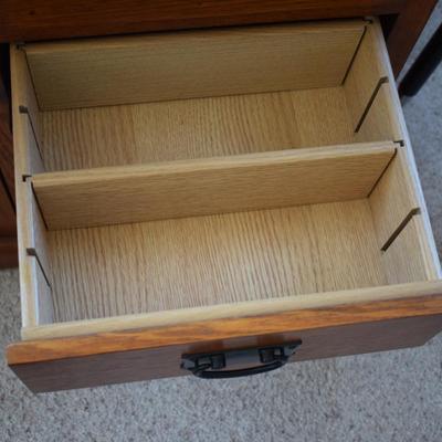 Golden Oak Brand Mission style Desk