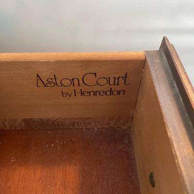 Ethan Allen nightstand and Vintage Lamp