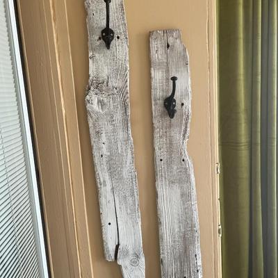 Painted Antique Barnwood Hangers