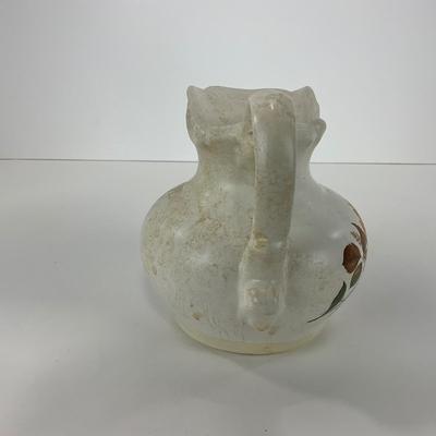-43- POTTERY | McCoy USA Sunflower | Pitcher & Bowl