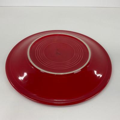 -44- DISHES | Fiesta Homer Laughlin | Six Red Large Plates