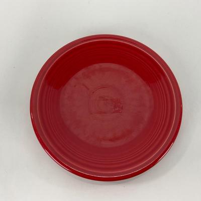 -45- DISHES | Fiesta Homer Laughlin | Red Small Plates