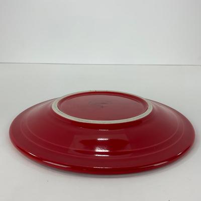 -45- DISHES | Fiesta Homer Laughlin | Red Small Plates