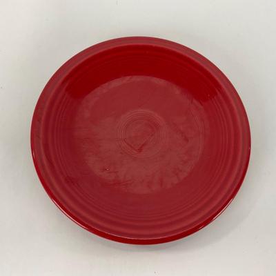 -45- DISHES | Fiesta Homer Laughlin | Red Small Plates