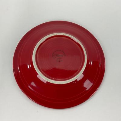 -45- DISHES | Fiesta Homer Laughlin | Red Small Plates