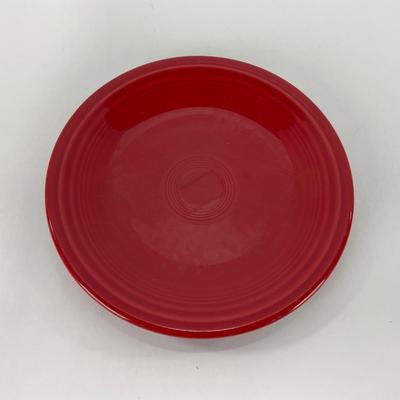 -45- DISHES | Fiesta Homer Laughlin | Red Small Plates