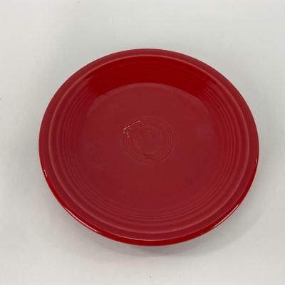 -45- DISHES | Fiesta Homer Laughlin | Red Small Plates