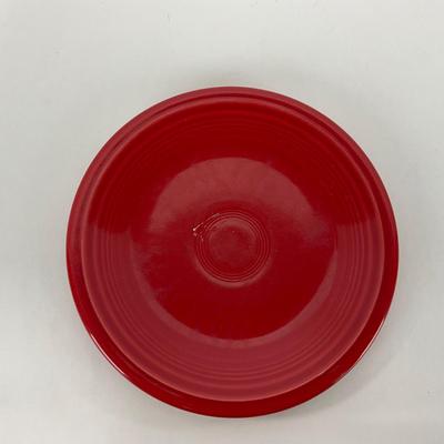 -45- DISHES | Fiesta Homer Laughlin | Red Small Plates