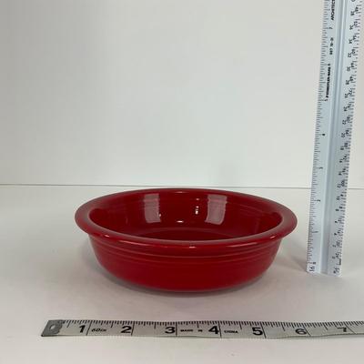 -46- DISHES | Fiesta Homer Laughlin | Red Bowls