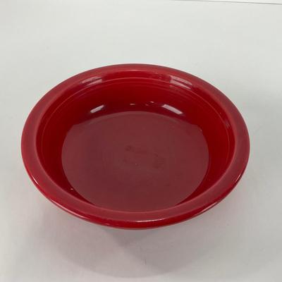 -46- DISHES | Fiesta Homer Laughlin | Red Bowls