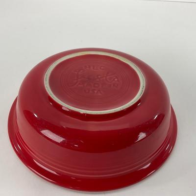 -46- DISHES | Fiesta Homer Laughlin | Red Bowls