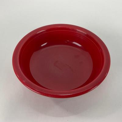 -46- DISHES | Fiesta Homer Laughlin | Red Bowls