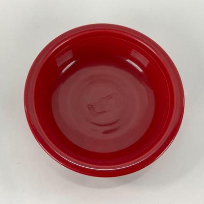 -46- DISHES | Fiesta Homer Laughlin | Red Bowls