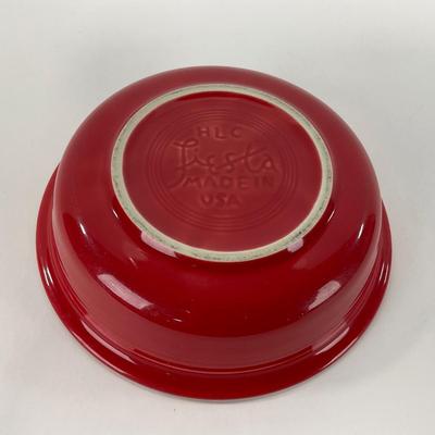 -46- DISHES | Fiesta Homer Laughlin | Red Bowls