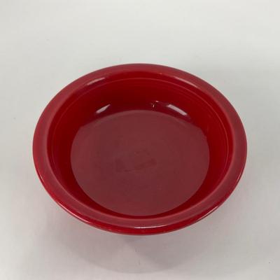 -46- DISHES | Fiesta Homer Laughlin | Red Bowls
