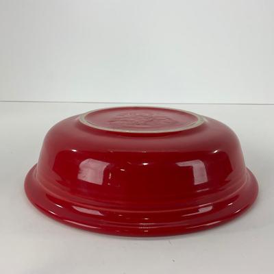 -46- DISHES | Fiesta Homer Laughlin | Red Bowls
