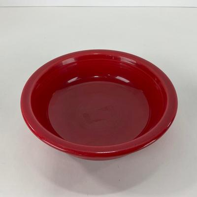 -46- DISHES | Fiesta Homer Laughlin | Red Bowls