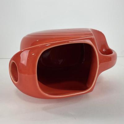 -47- DISHES | Fiesta Homer Laughlin | Orange Pitcher