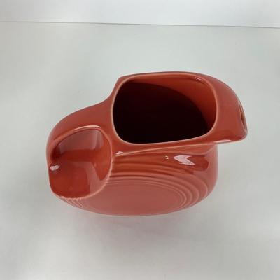 -47- DISHES | Fiesta Homer Laughlin | Orange Pitcher
