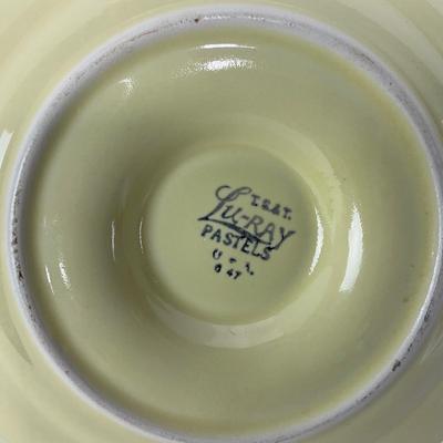 -48- DISHES | Lu-Ray Pastels Taylor Smith & Taylor | Yellow Gravy Boat