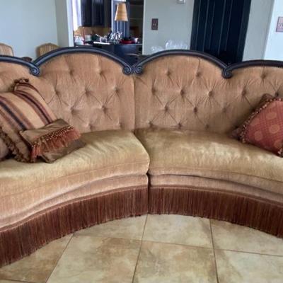 Beautiful Designer Split Couch