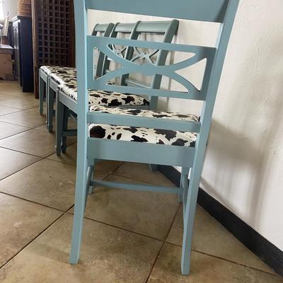 Super cute Painted Vintage Chairs