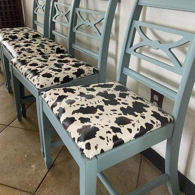 Super cute Painted Vintage Chairs