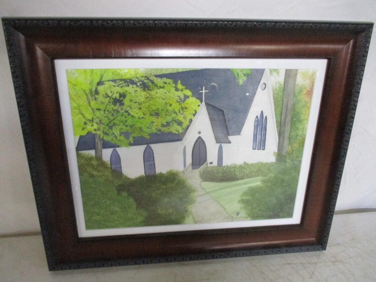 Framed Church Wall Art