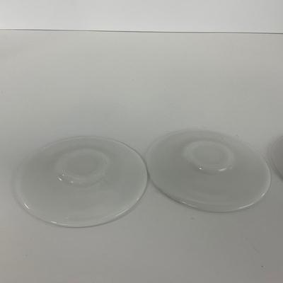 -50- DISHES | White Milk Glass Childrenâ€™s Cup & Saucer
