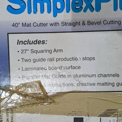 Simplex Plus Mat Cutter w/ Matting and Foam