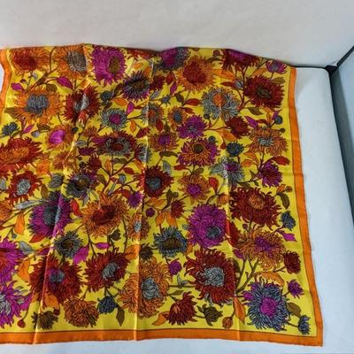 90's Designer Silk/Chiffon Scarves