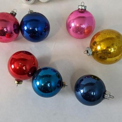 Mercury Glass Christmas Ornaments