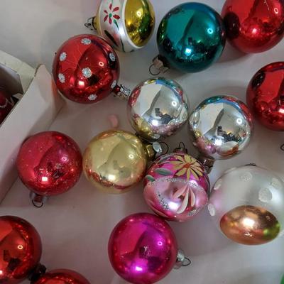 Mercury Glass Christmas Ornaments