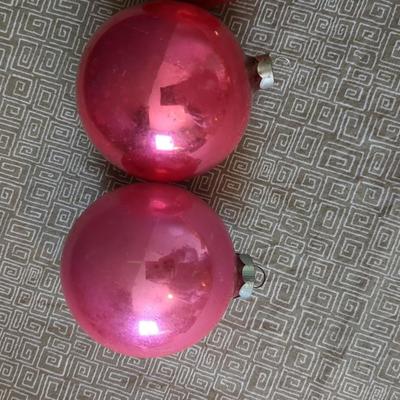 Mercury Glass Christmas Ornaments